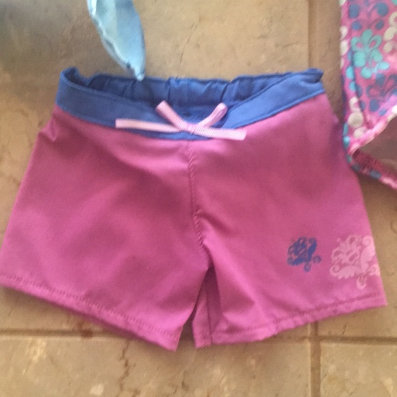 American Girl 3 piece swim outfit- - Picture 3 of 3